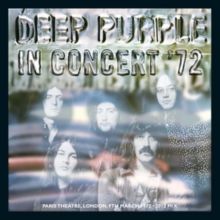 Deep Purple : In Concert 72 CD
