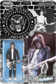 Ramones ReAction Figure Johnny Ramone White Shirt 10cm Figuuri