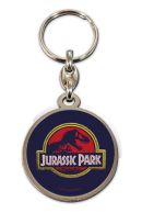 Jurassic Park Logo Metallinen Avaimenperä