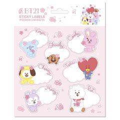BTS BT21 Premium Adhesive Labels