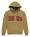 Deus Ex Machina Victory Lap olive green Vetoketjullinen huppari