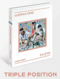 Wanna One : 1/ ?=1 (Undivided) CD (Triple Position Ver.)