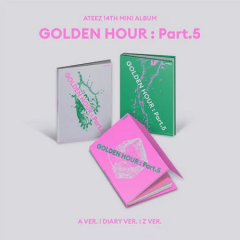 Ateez : Golden Hour: Part. 5 CD (Random Version)