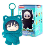 Puremind Cat Plush Puremind Jujutsu Kaisen Cat-Ear Plush Bag Clip Pehmolelu Avaimenperä, satunnainen