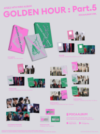 Ateez : Golden Hour: Part. 5 KiT (POCAALBUM VER. - Random Version)