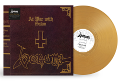 Venom : At War with Satan LP, gold vinyl