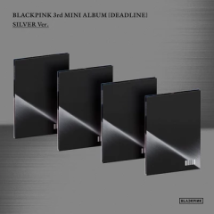 Blackpink : DEADLINE CD (Silver Ver. - Rose)