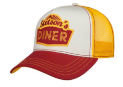 Stetson Trucker Cap Stetsons Diner red/white Lippis