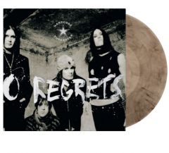 Hardcore Superstar : No Regrets LP, black & crystal clear marbled vinyl