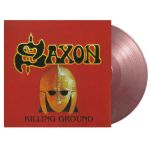 Saxon : Killing Ground LP, red and silver marbled vinyl