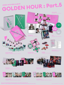 Ateez : Golden Hour: Part. 5 CD (Random Version)