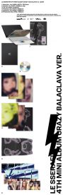 LE SSERAFIM : CRAZY CD (Balaclava Ver.)