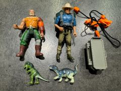 Kenner Jurassic Park Action Figuurit lajitelma 1 *käytetty*