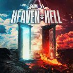 Sum 41 : Heaven :x: hell LP Indie Exclusive, Blue splatter colored vinyl 