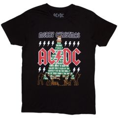 AC/DC Merry Christmas T-paita