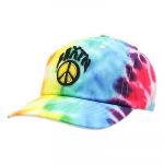 Brixton Peace Out MP Snapback Lippis acid tie dye