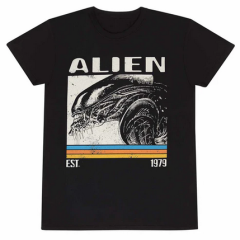 Alien Retro Bars T-paita