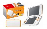 New Nintendo 2DS XL Konsoli White + Orange Nintendo 3DS *käytetty*
