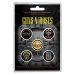 Guns n Roses Bullet Logo Pinssit 5kpl