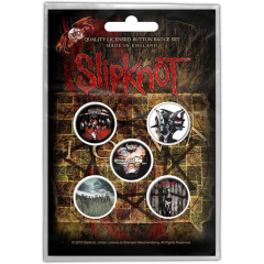 Slipknot Albums Pinssit 5kpl