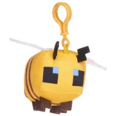 Minecraft Bee 12cm Bag Clip Pehmolelu Avaimenperä
