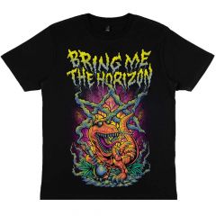 Bring Me The Horizon Smoking Dinosaur T-paita