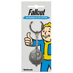 Fallout Brotherhood of Steel Metallinen Avaimenperä