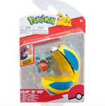 Pokemon Clip n Go Gible Figuuri ja pallo