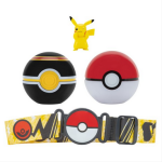 Pokemon Clip n Go Pikachu Figuuri, vyö ja pallot 2kpl