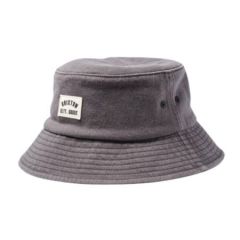 Brixton Woodburn Packable Bucket Hat cinder grey sol wash