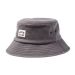 Brixton Woodburn Packable Bucket Hat cinder grey sol wash