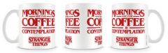 Stranger Things Coffee and Contemplation muki