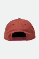 Brixton Alton MP Snapback lippis dark brick hemp