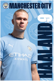Manchester City Haaland 61 x 91cm Juliste (166)