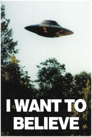 The X-Files I Want To Believe 61 x 91,5cm Juliste (246)