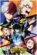 My Hero Academia Characters Mosaic 61 x 91,5cm Juliste (247)