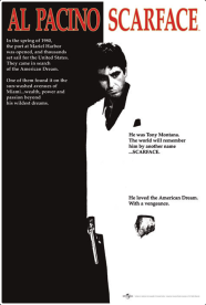 Scarface Movie 61 x 91cm Juliste (187)