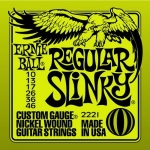 ERNIEBALL EB2221 Sähkökitaran kielisarja 010, 013, 017, 026, 036, 046.