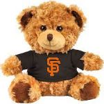 MLB San Francisco Giants Shirt Bear 25cm Pehmo