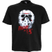 Friday the 13th White Mask T-paita