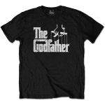 The Godfather Logo White T-paita