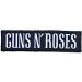 Guns n Roses - Text Logo Hihamerkki