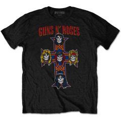 Guns n Roses Vintage Cross T-paita