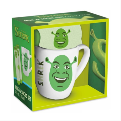 Shrek Shrek Face Lahjapakkaus (muki ja sukat)