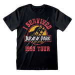 Jurassic Park I Survived 1993 T-paita