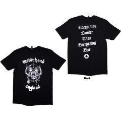 Motörhead England T-paita musta