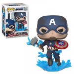 POP! Marvel: Avengers Endgame - Captain America with Broken Shield & Mjolnir #573