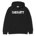 Carhartt WIP Hooded College Sweatshirt Black/White