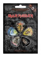 Iron Maiden The Faces of Eddie Plektrasetti 5kpl