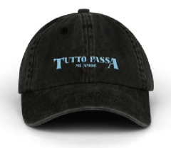 PICA PICA Tutto Passa washed black Lippis